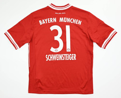 2013-14 BAYERN MUNCHEN *SCHWEINSTEIGER* KOSZULKA S. BOYS