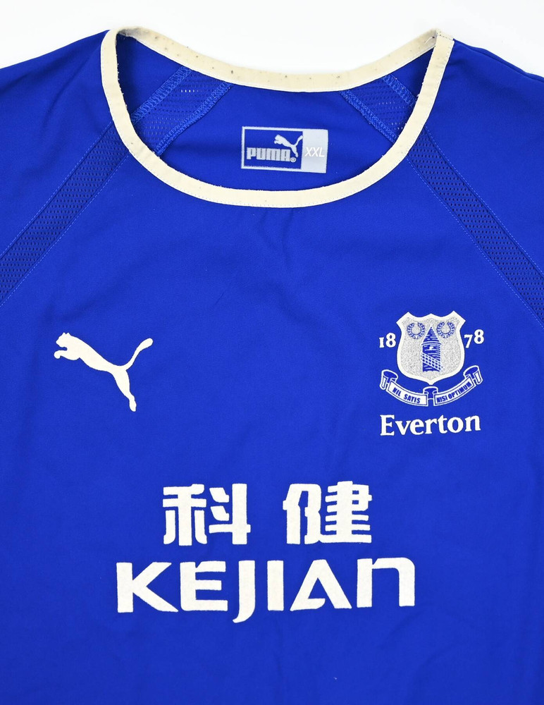 2003-04 EVERTON FC SHIRT XXL