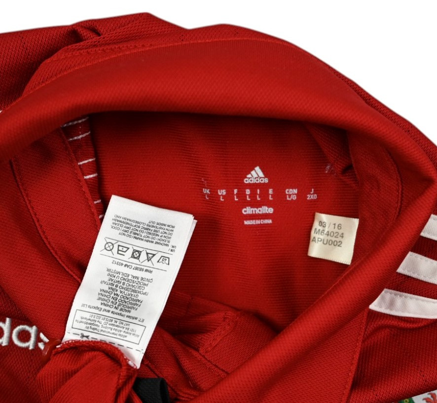 2016-17 WALES SHIRT L