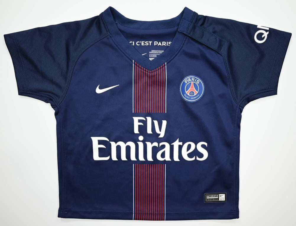 2016-17 PARIS SAINT-GERMAIN SHIRT BOYS 75-80 CM