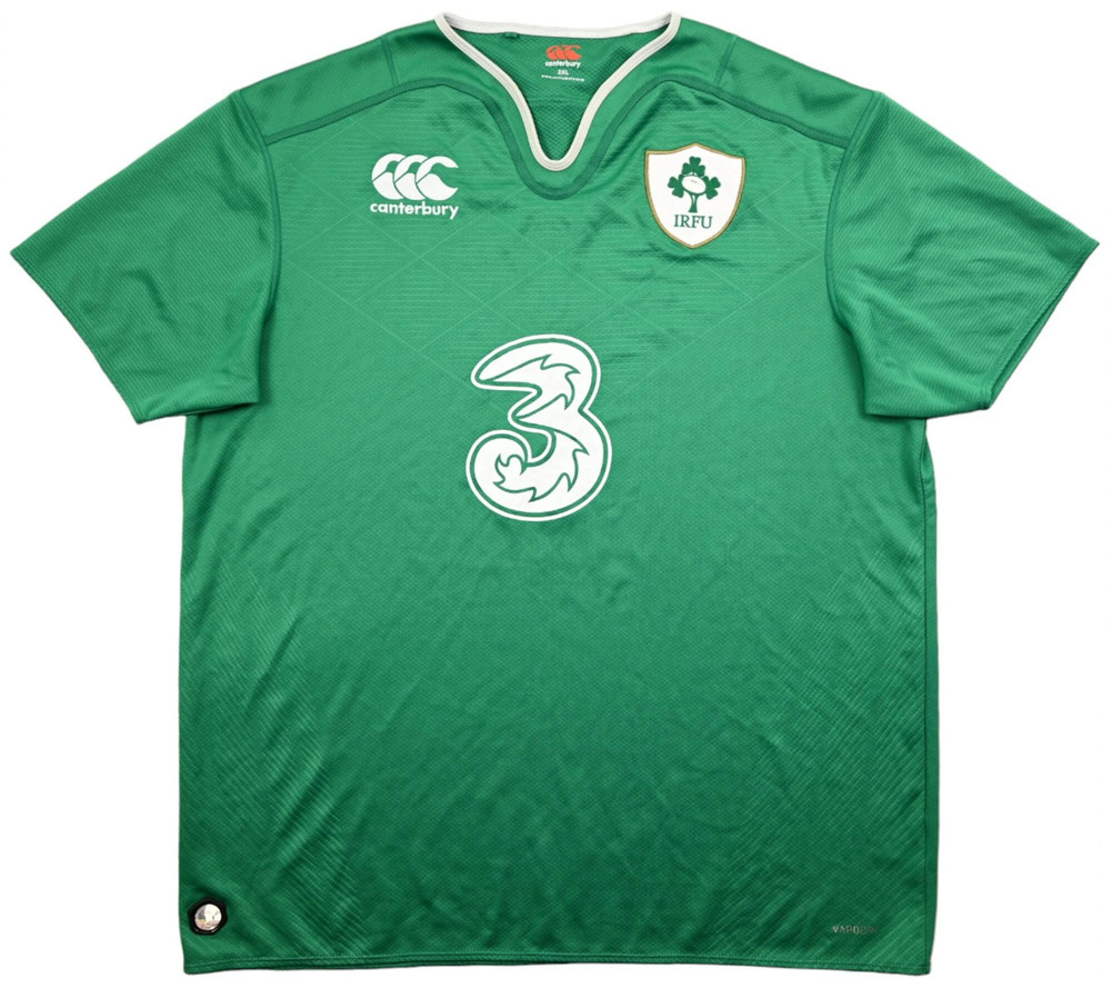 IRELAND IRFU RUGBY SHIRT 2XL