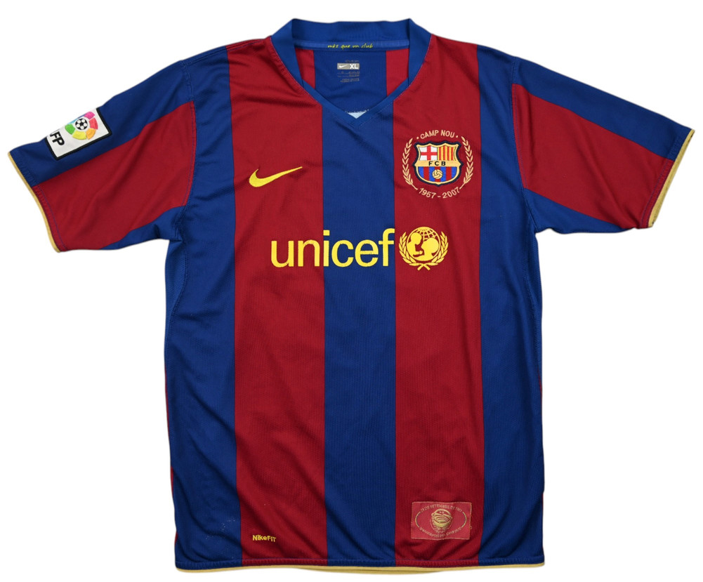 2007-08 BARCELONA *MESSI* KOSZULKA XL