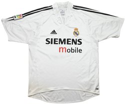 2004-05 REAL MADRID *FIGO* SHIRT M 