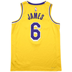 LOS ANGELES LAKERS *JAMES* NBA SHIRT M