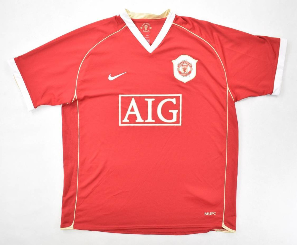 2006-07 MANCHESTER UNITED *RONALDO* SHIRT XL