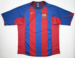 2004-05 FC BARCELONA *LARSSON* KOSZULKA XXL