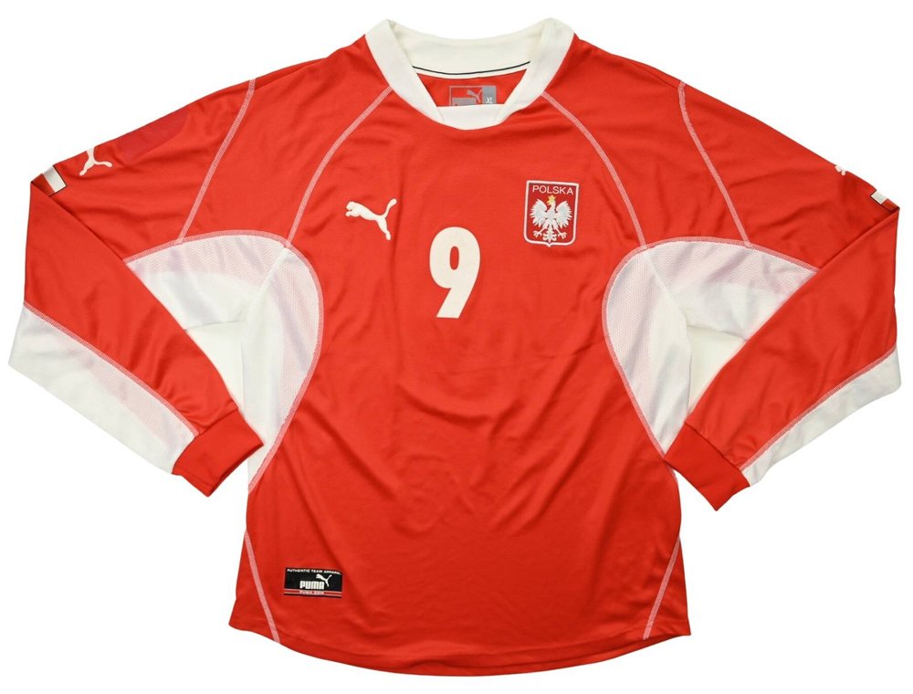 2002-04 POLAND *KRYSZALOWICZ* PLAYER ISSUE LONGSLEEVE SHIRT XL