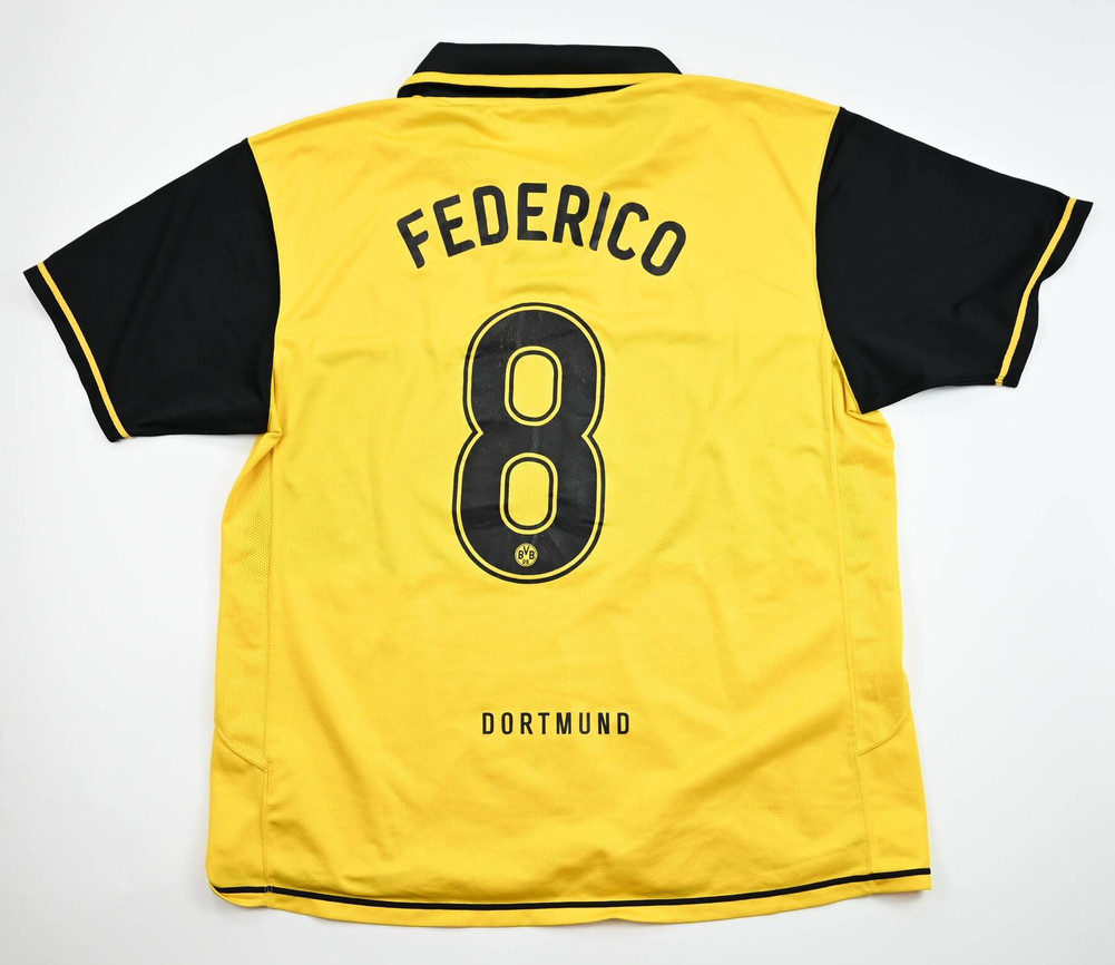 2007-08 BORUSSIA DORTMUND *FEDERICO* SHIRT XXL