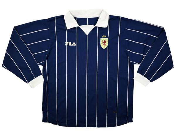 2002-03 SCOTLAND LONGSLEEVE KOSZULKA XL
