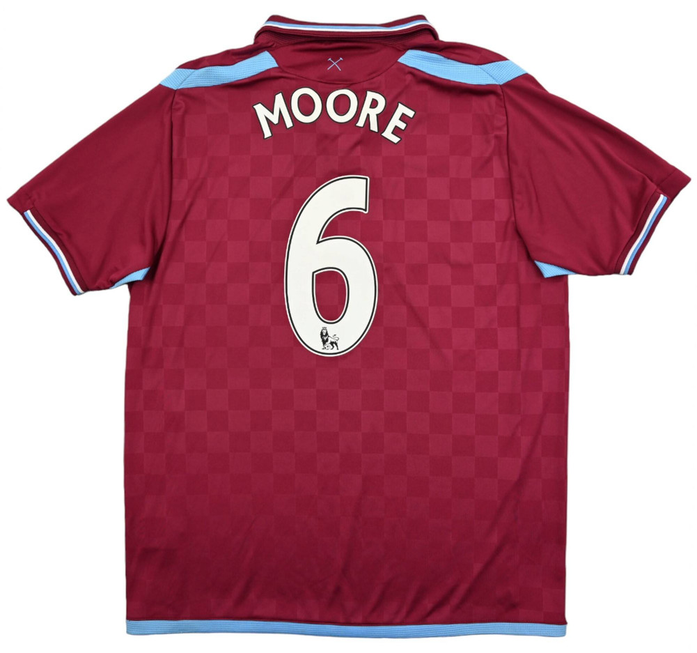 2009-10 WEST HAM UNITED *MOORE* KOSZULKA L
