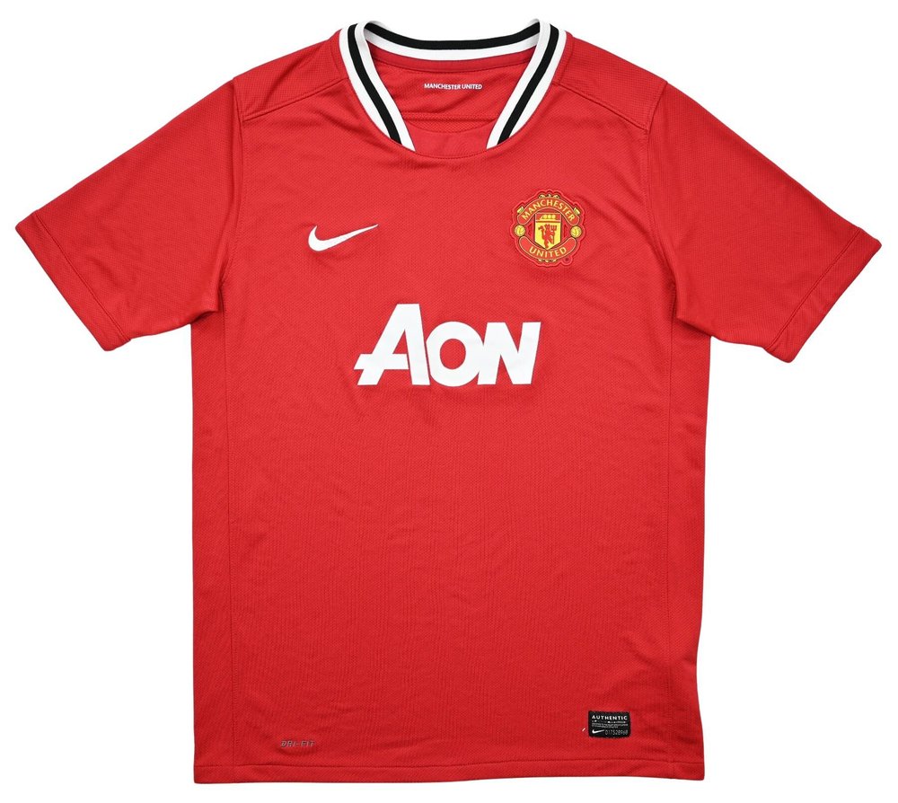 2011-12 MANCHESTER UNITED SHIRT XL. BOYS