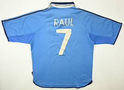 1999-00 REAL MADRID *RAUL* KOSZULKA L