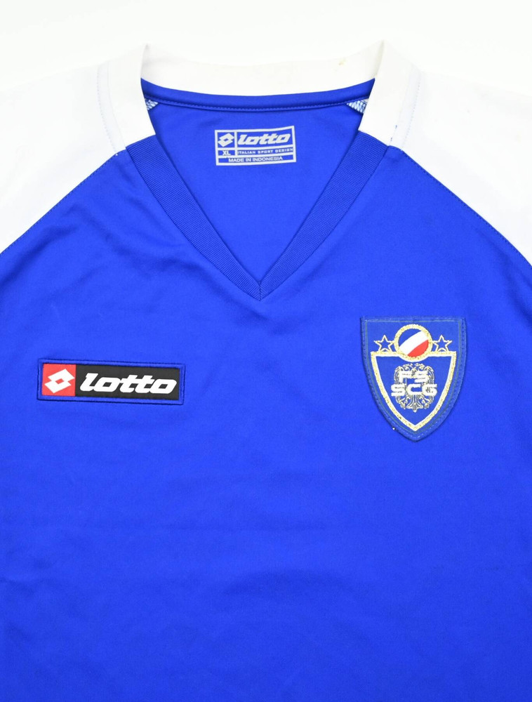 SERBIA AND MONTENEGRO SHIRT XL