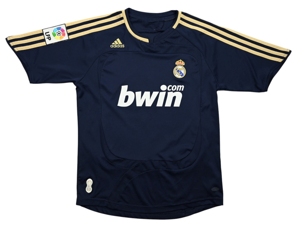 2007-08 REAL MADRID *RAUL* SHIRT XL. BOYS