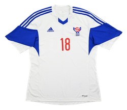 2012-13 FAROE ISLANDS SHIRT L