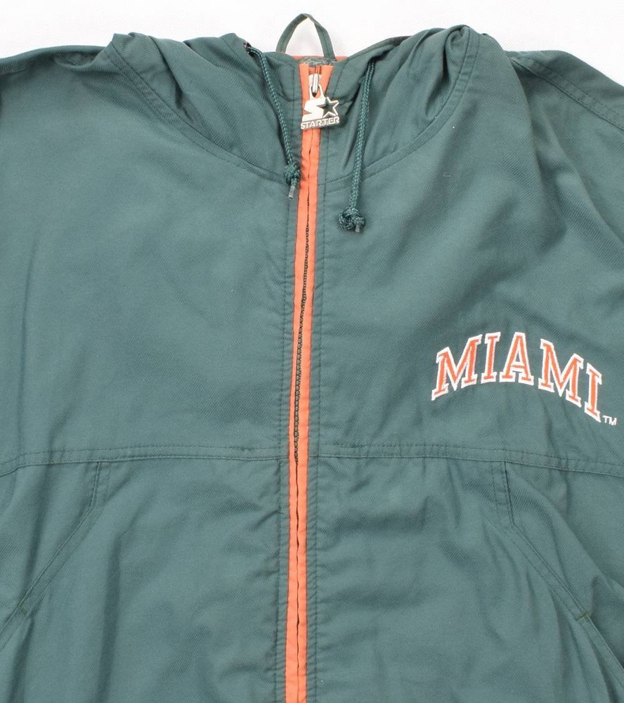 HURRICANES MIAMI FOOTBALL STARTER JACKET XL