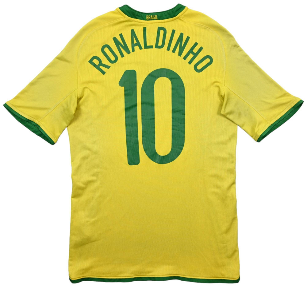2008-10 BRAZIL *RONALDINHO* SHIRT S