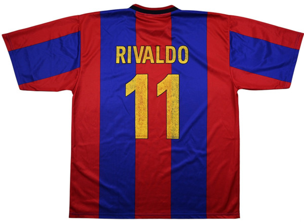 1998-00 BARCELONA *RIVALDO* KOSZULKA XXL