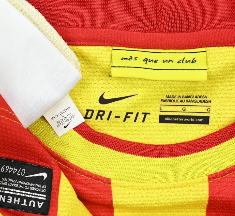 2013-15 BARCELONA *MESSI* SHIRT L