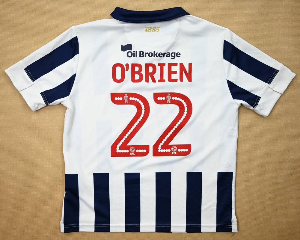 2016-17 MILLWALL FC *O'BRIEN* KOSZULKA XXS