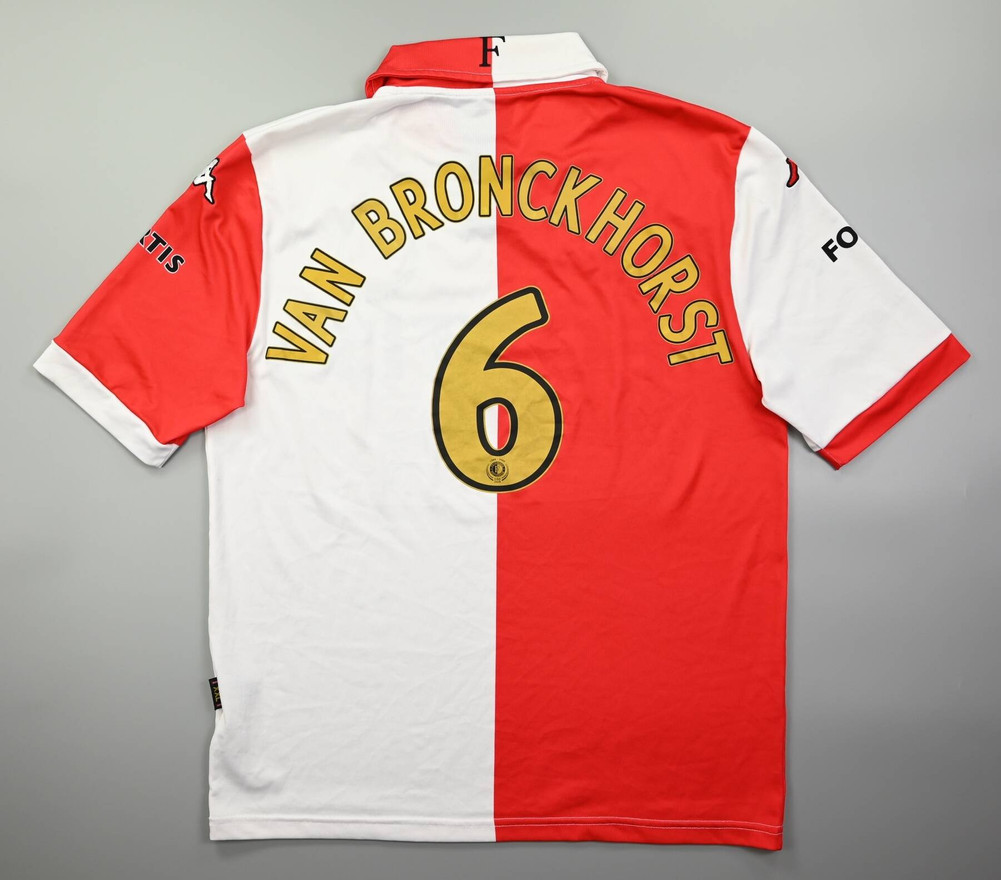 2008-09 FEYENOORD ROTTERDAM *VAN BRONCKHORST* SHIRT XXL