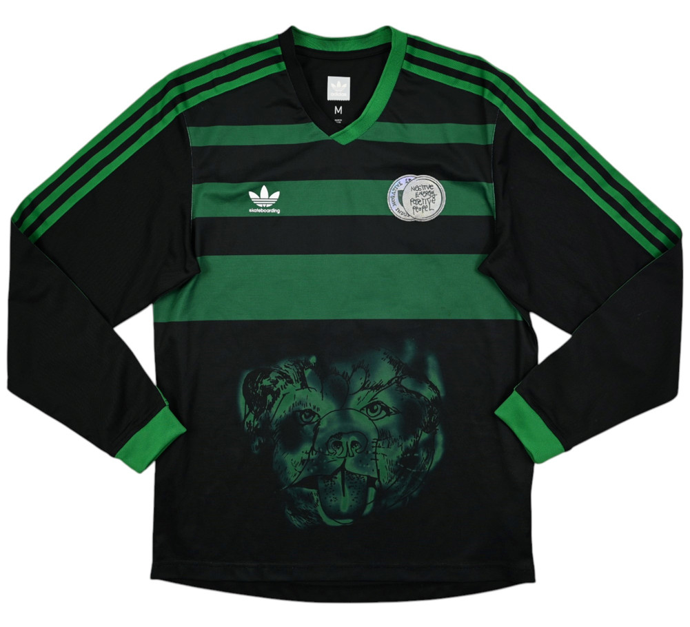 ADIDAS SKATEBOARDING MARK GONZALES LONGSLEEVE SHIRT M