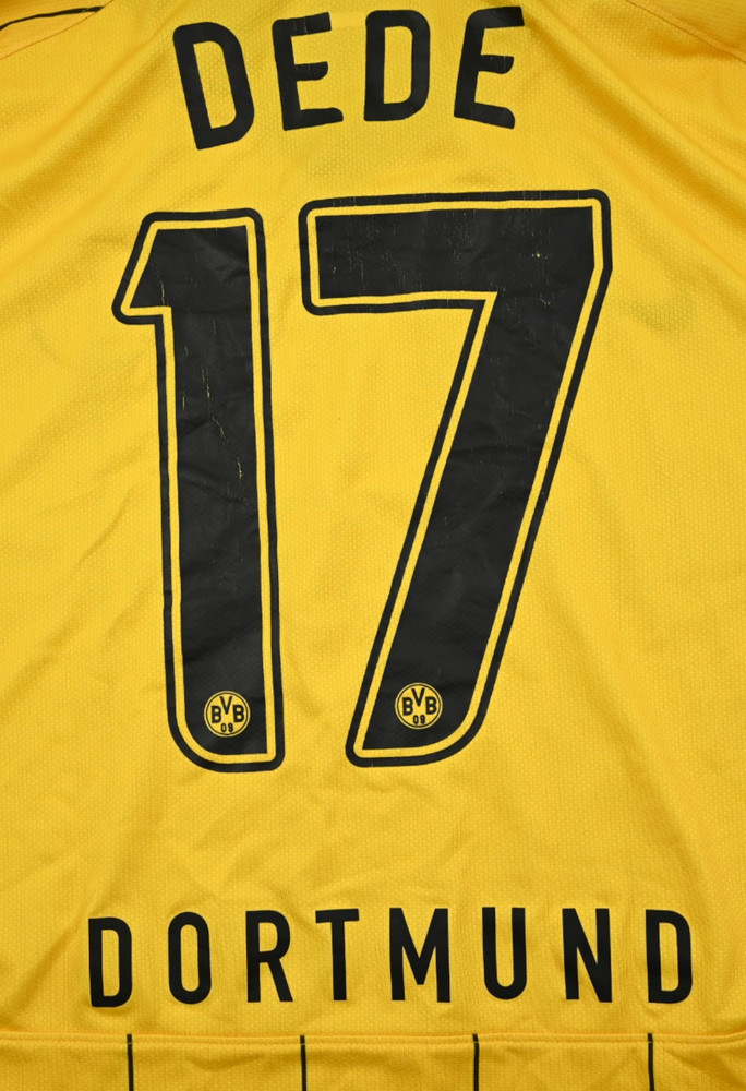 2008-09 BORUSSIA DORTMUND *DEDE* SHIRT L