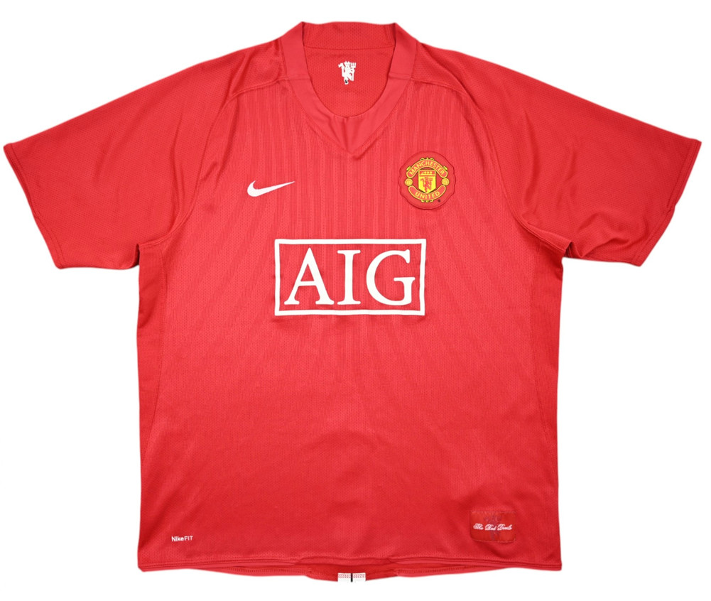 2007-09 MANCHESTER UNITED *RONALDO* SHIRT XL