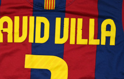 2010-11 BARCELONA *DAVID VILLA* SHIRT L. BOYS 