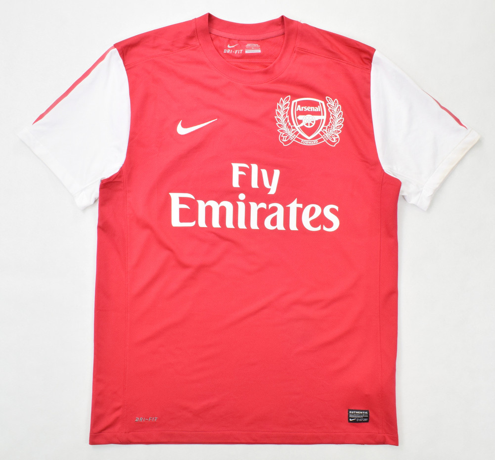 2011-12 ARSENAL LONDON *JENKINS* SHIRT L