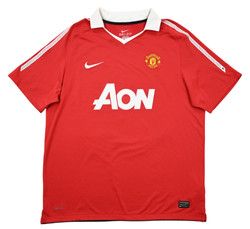 2010-11 MANCHESTER UNITED *EVRA* SHIRT XL
