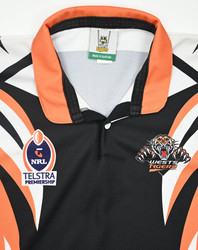WESTS TIGERS RUGBY NRL SHIRT L
