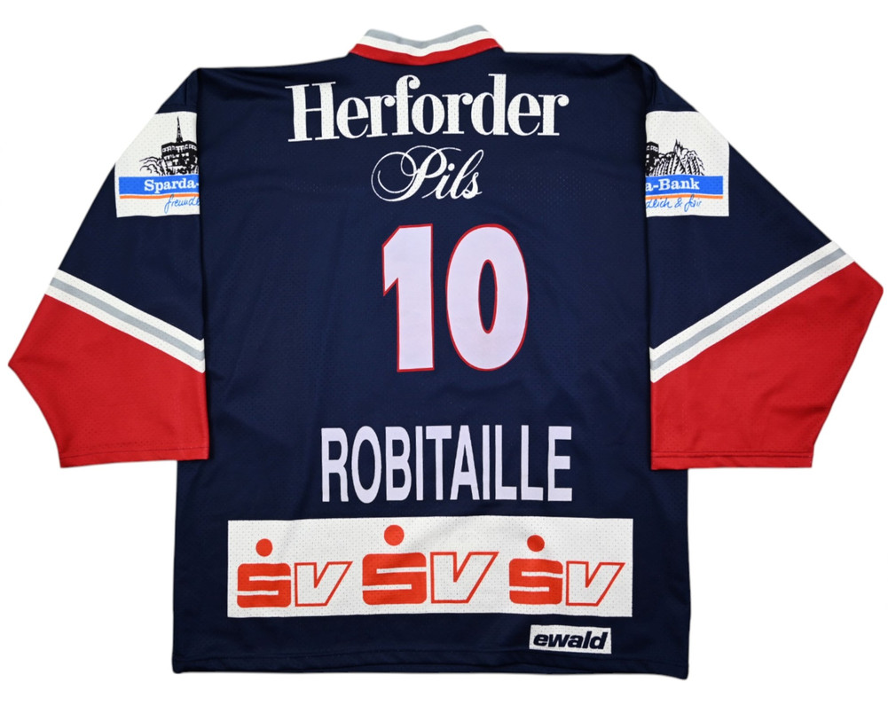 EC KASSEL HUSKIES *ROBITAILLE* HOCKEY KOSZULKA XL