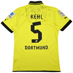 2012-13 BORUSSIA DORTMUND *KEHL* SHIRT XL