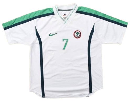 1998-00 NIGERIA PLAYER ISSUE SHIRT XL
