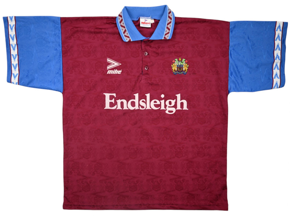 1993-95 BURNLEY SHIRT XL