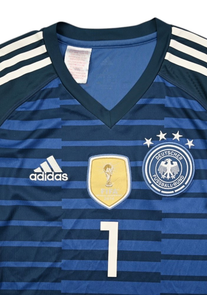 2018-19 GERMANY *NEUER* GOALKEEPER LONGSLEEVE SHIRT XL. BOYS/S