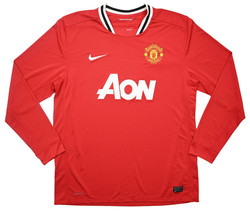 2011-12 MANCHESTER UNITED  LONGSLEEVE XL