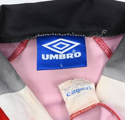 1996-98 MANCHESTER UNITED *CANTONA* SHIRT L