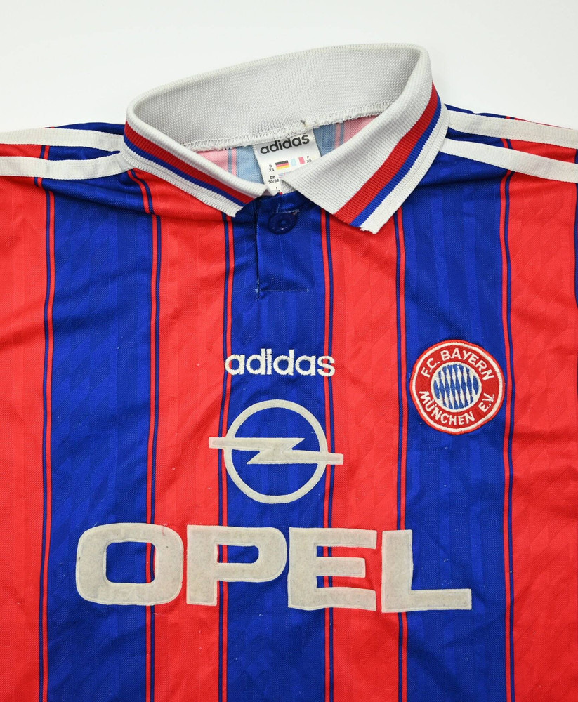 1995-97 BAYERN MUNCHEN KOSZULKA XS. BOYS