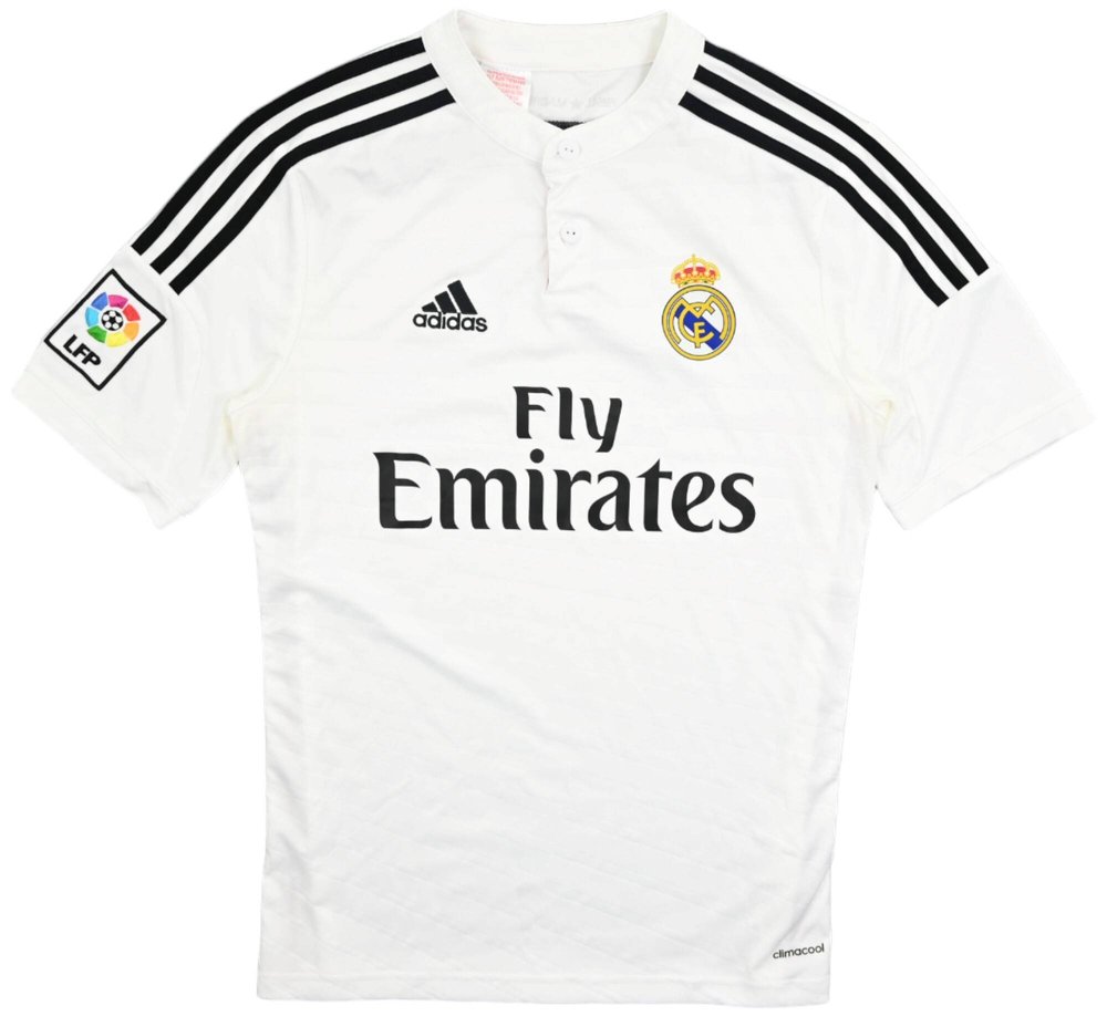 2014-15 REAL MADRID SHIRT XL. BOYS