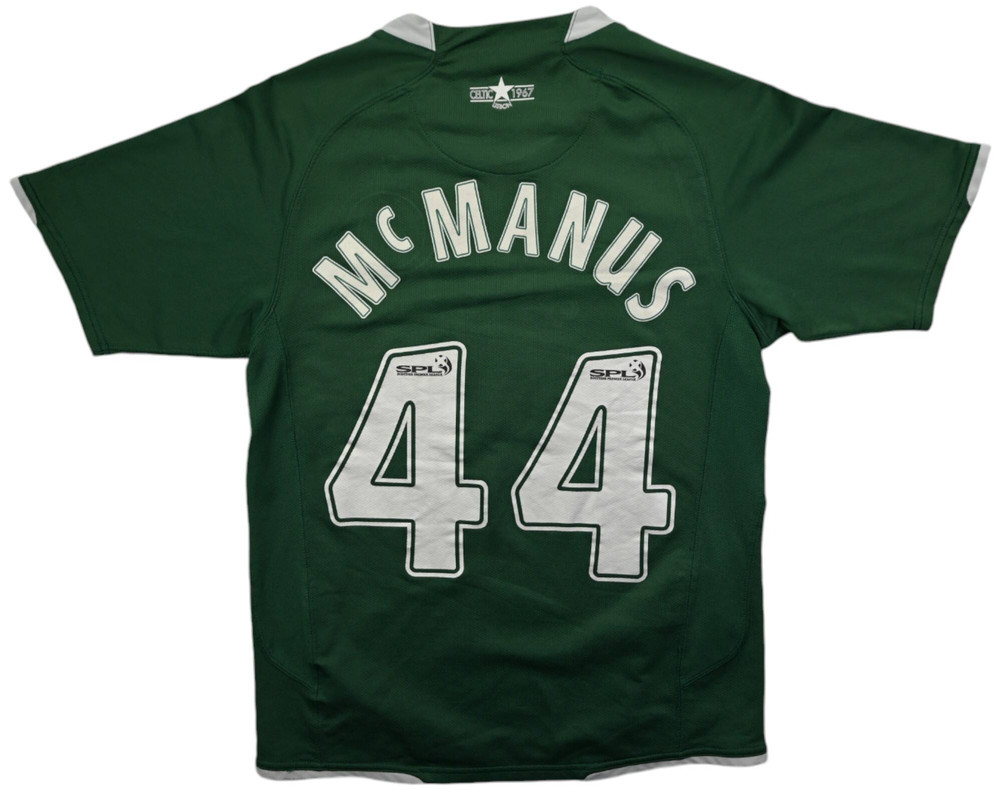 2007-08 CELTIC *McMANUS* SHIRT S