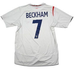 2005-07 ENGLAND *BECKHAM* SHIRT M