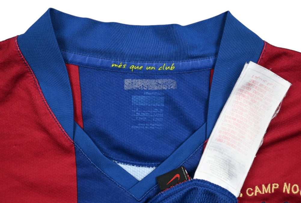 2007-08 BARCELONA *RONALDINHO* KOSZULKA S