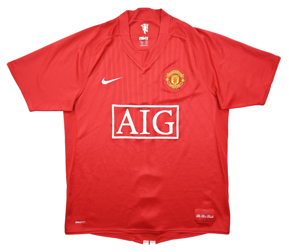 2007-09 MANCHESTER UNITED SHIRT M