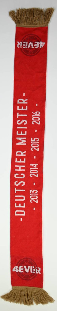 FC BAYERN MUNCHEN DEUTSCHER MEISTER-2013-2014-2015-2016 SCARF