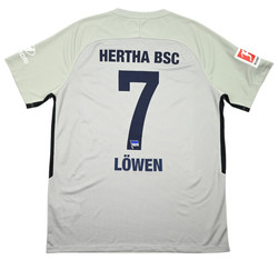 2019-20 HERTHA BERLIN *LOWEN* MATCH PREPARED SHIRT XL