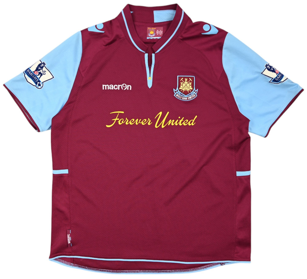 2012-13 WEST HAM UNITED *JARVIS* SHIRT S/ XL. BOYS