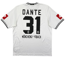 2010-11 BORUSSIA MONCHENGALDBACH *DANTE* KOSZULKA L