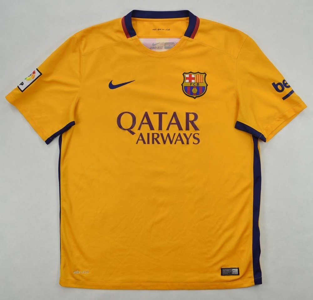 2015-16 FC BARCELONA SHIRT L